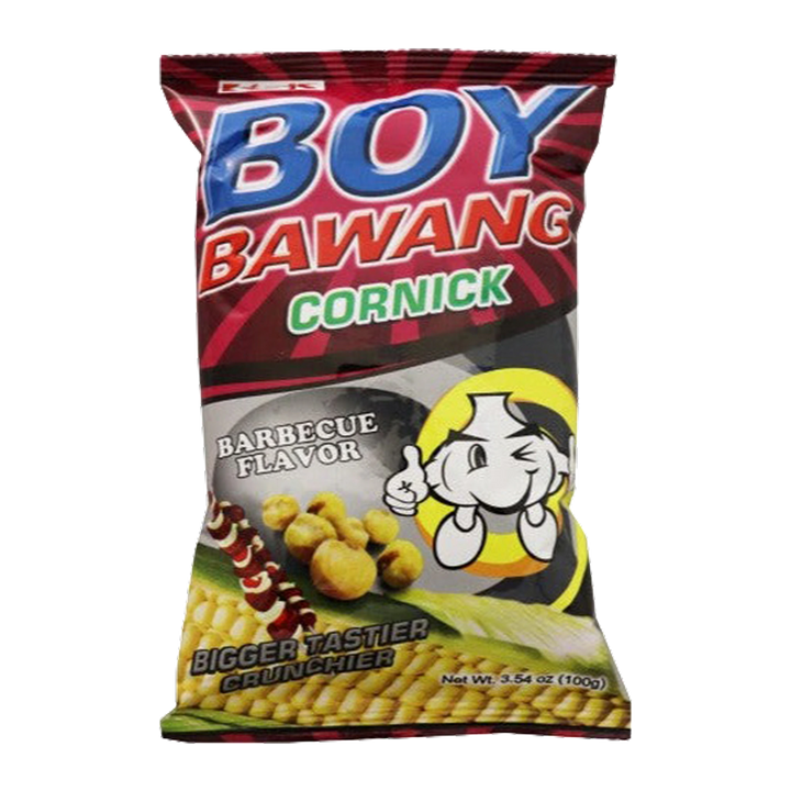 Boy Bawang Cornick Barbecue Flavor - 100g