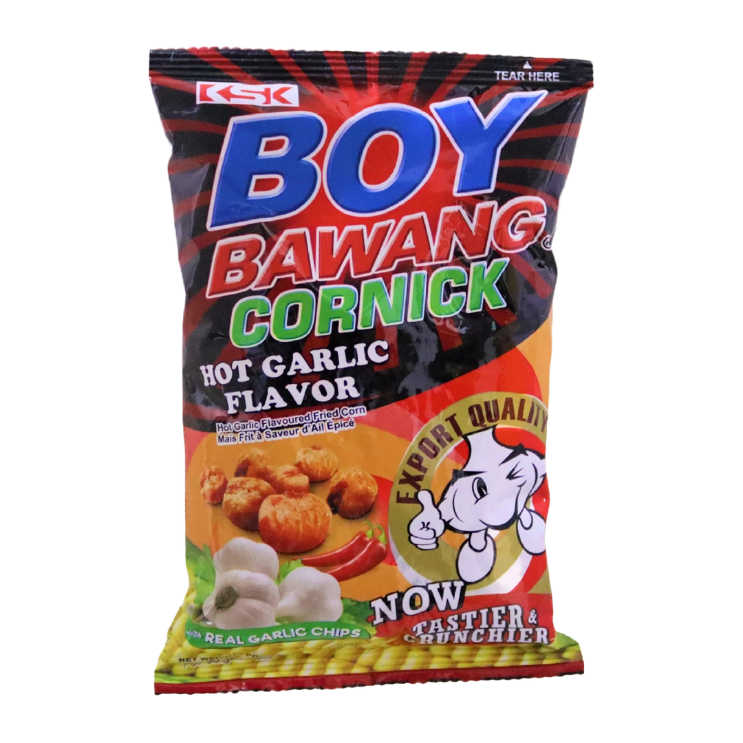 Boy Bawang - Cornick Hot Garlic Flavor - 100g