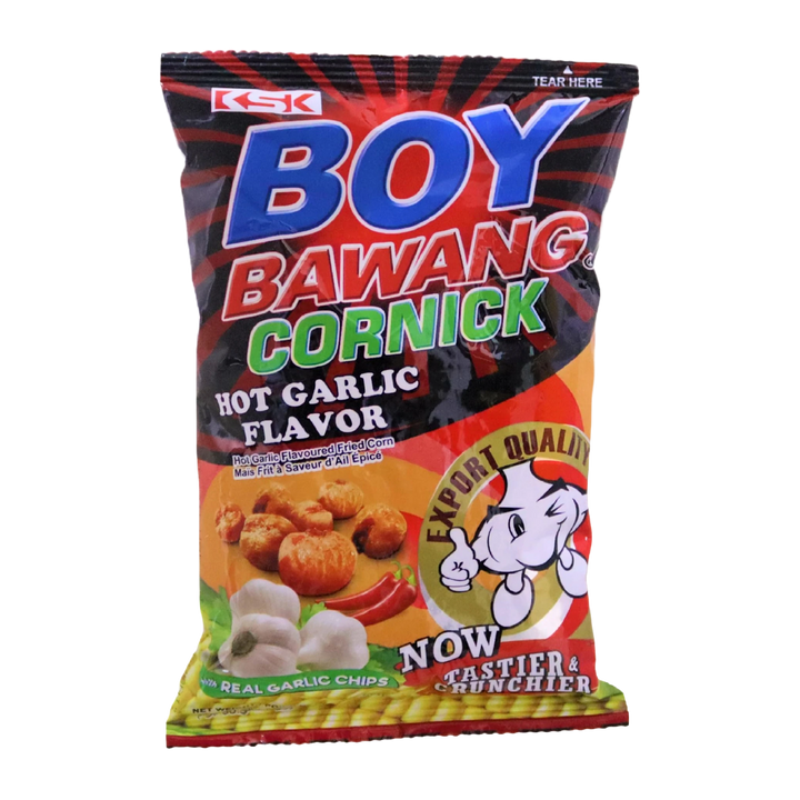 Boy Bawang - Cornick Hot Garlic Flavor - 100g