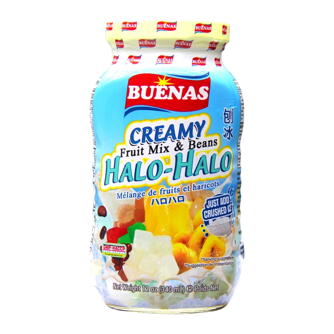 Buenas Creamy Fruit Mix & Beans Halo-Halo - 12oz