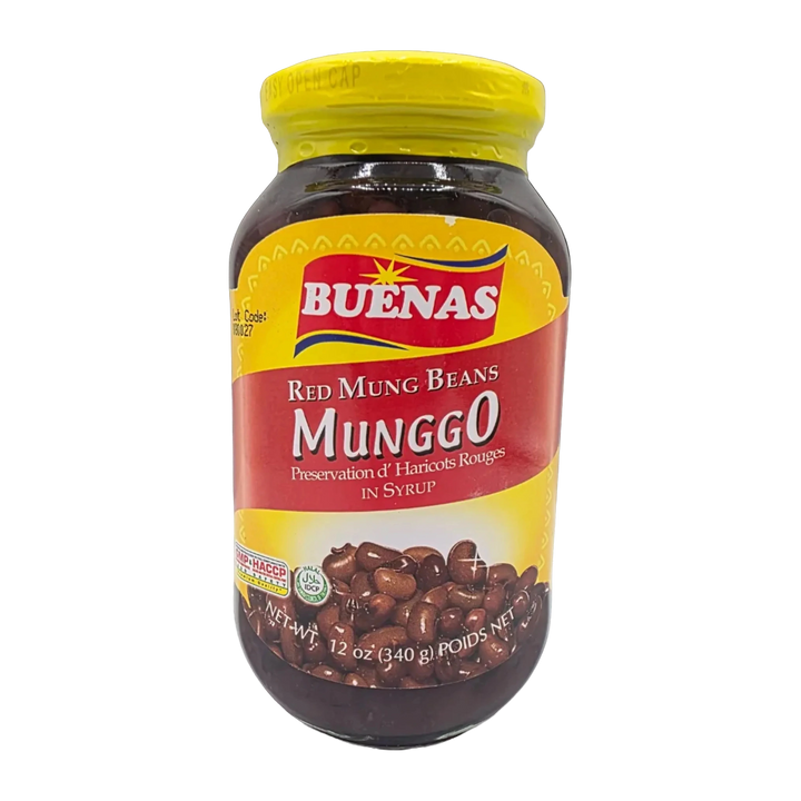 Buenas Red Mung Beans Munggo - 12oz