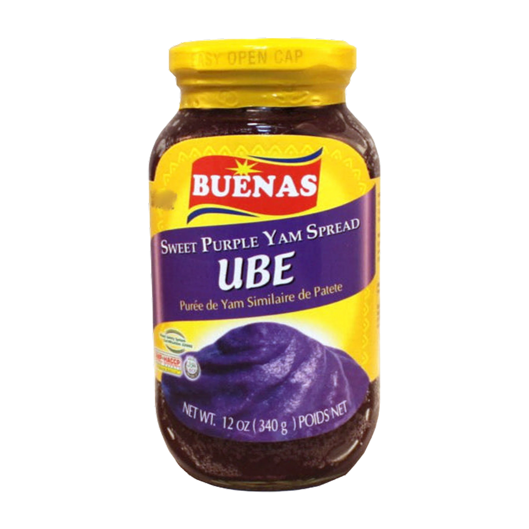Buenas Sweet Purple Yam Spread Ube - 12oz
