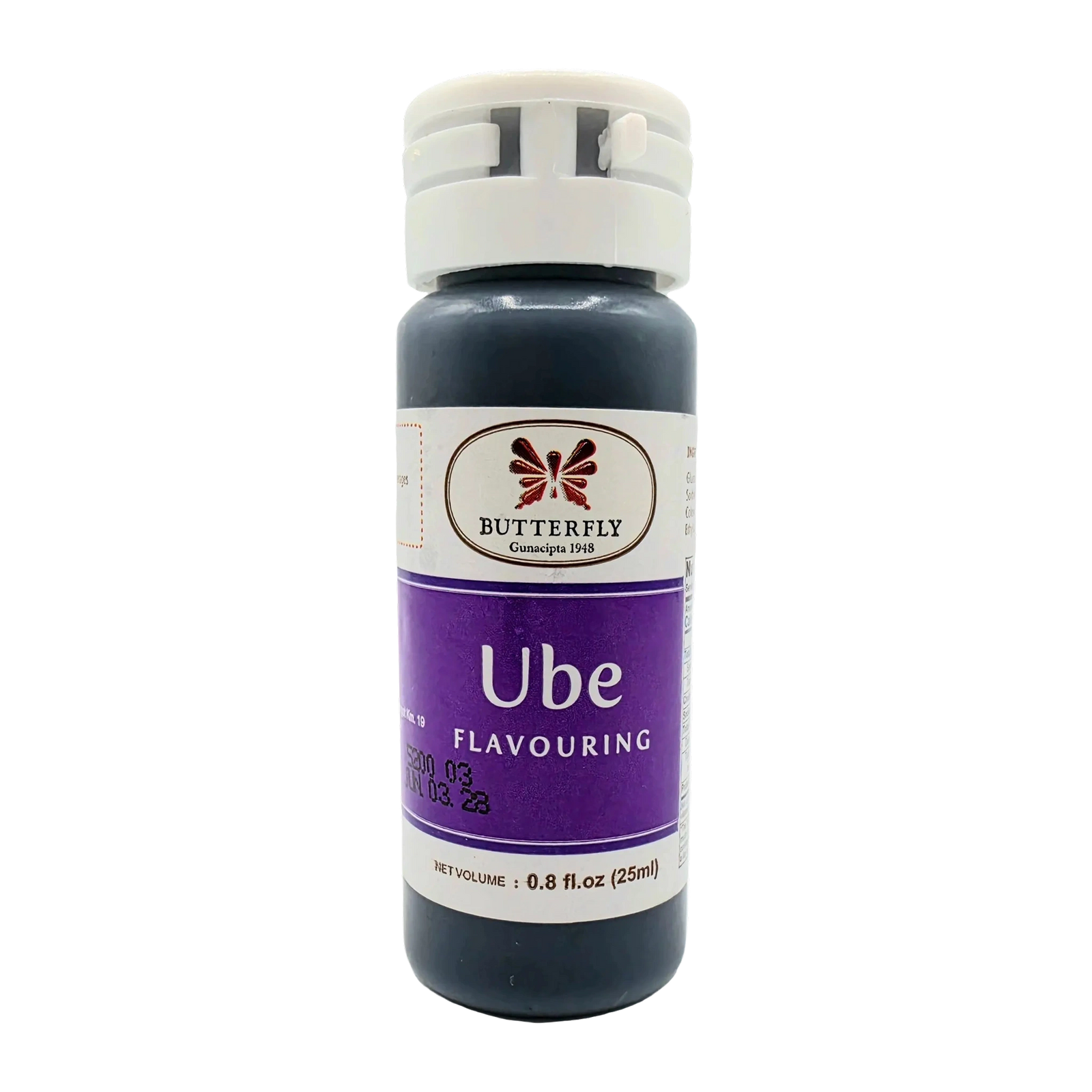 Butterfly Ube Paste - 25mL on a transparent background