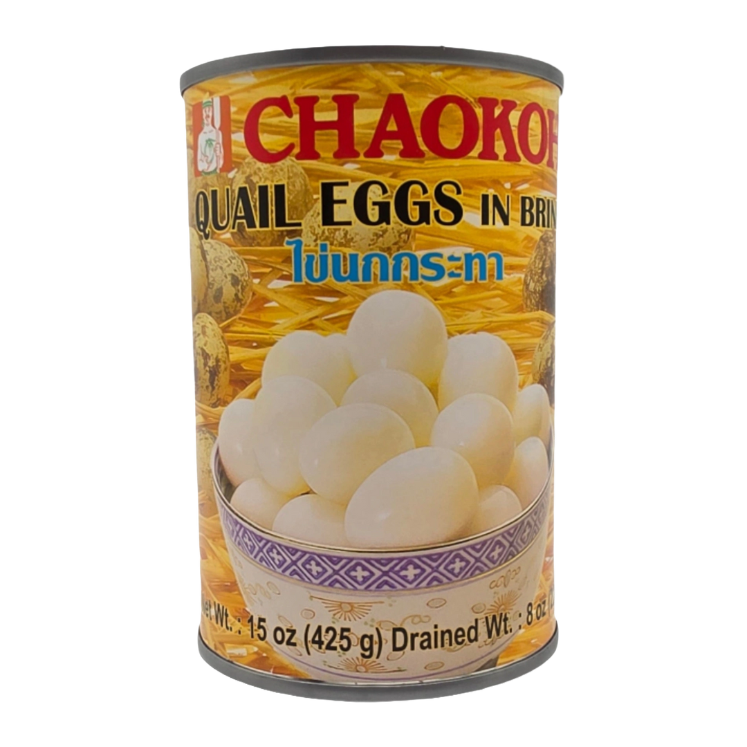 Chaokoh Quail Eggs in Brine - 15oz