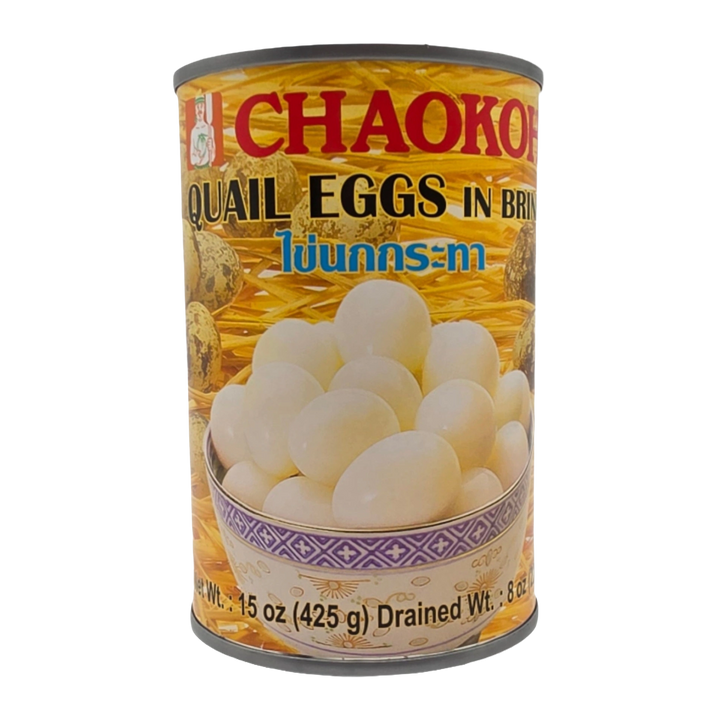 Chaokoh Quail Eggs in Brine - 15oz
