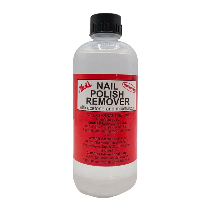 Cirimar Nail Polish Remover w/ Acetone and Moisturizer - 120mL on a transparent background
