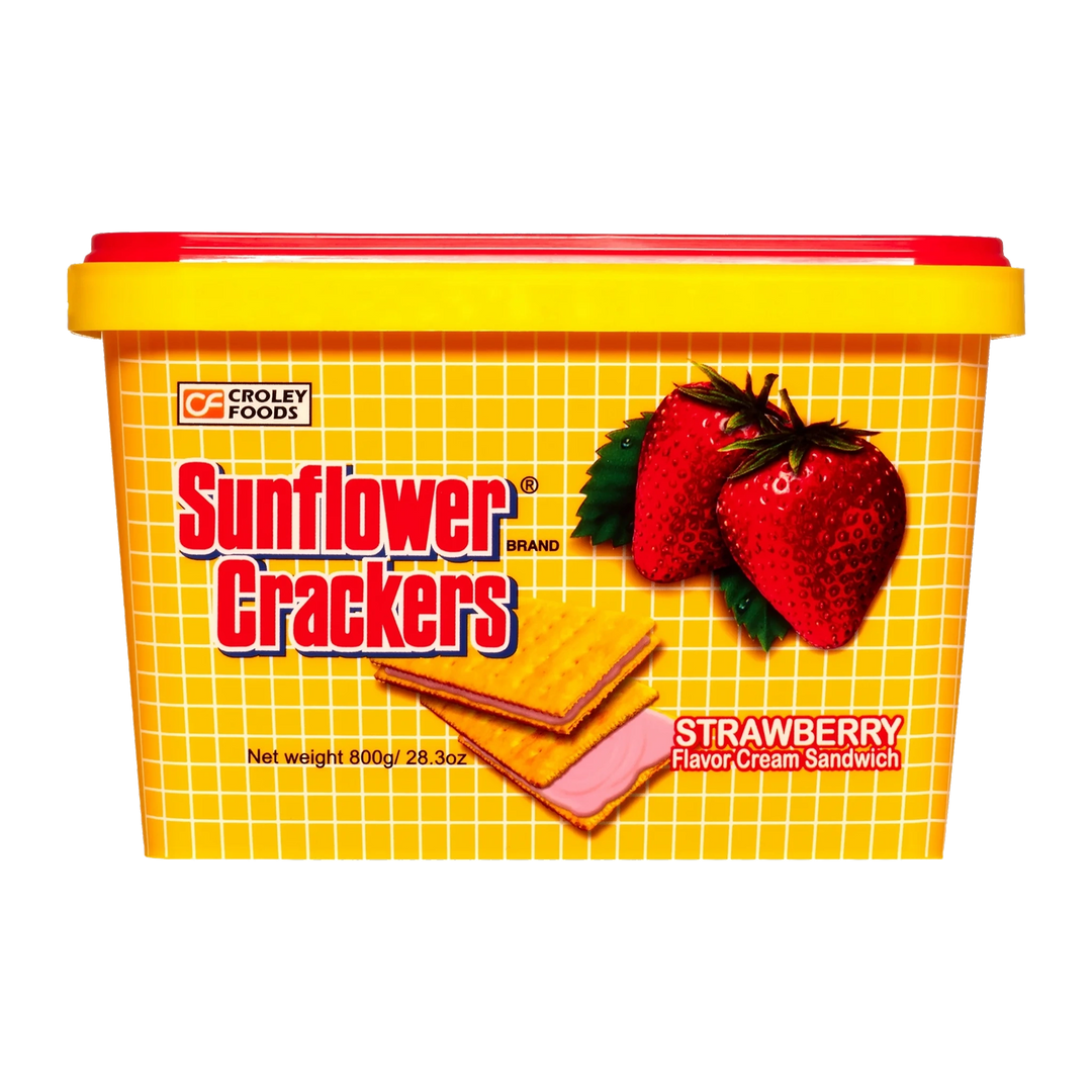 Croley Foods Sunflowers Strawberry Crackers