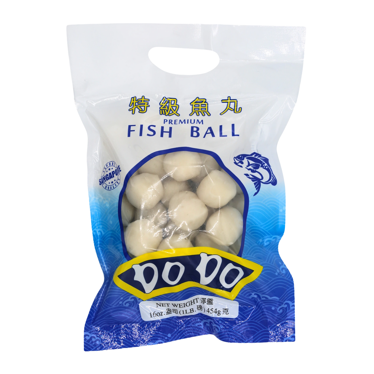 Dodo Premium Fish Ball - 1lb on a transparent background