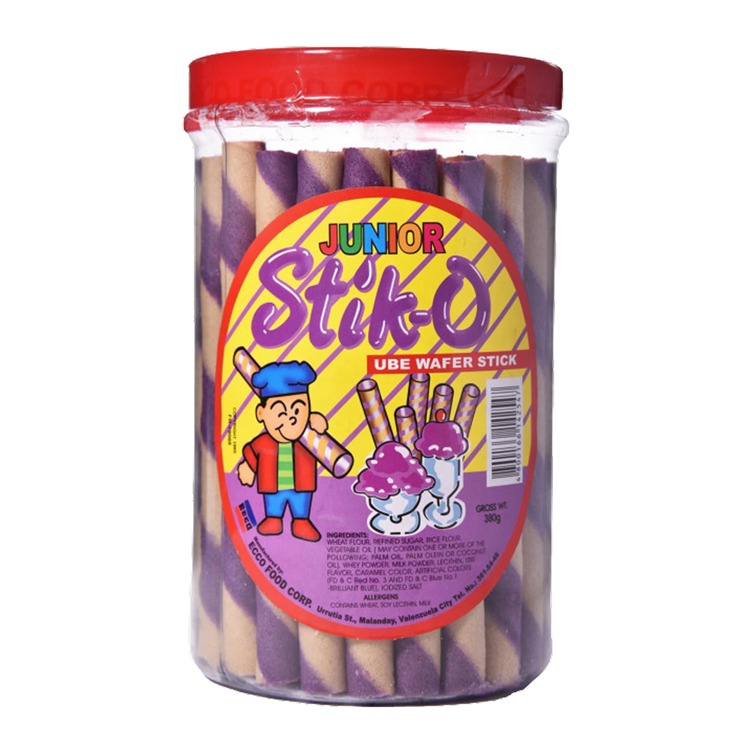 Ecco Junior Stik-O Ube Wafer Stick - 380g