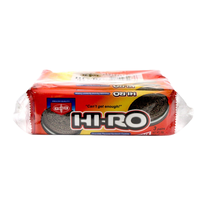 Fibisco Hi-Ro Chocolate Flavored Sandwich Cookies - 10x33g