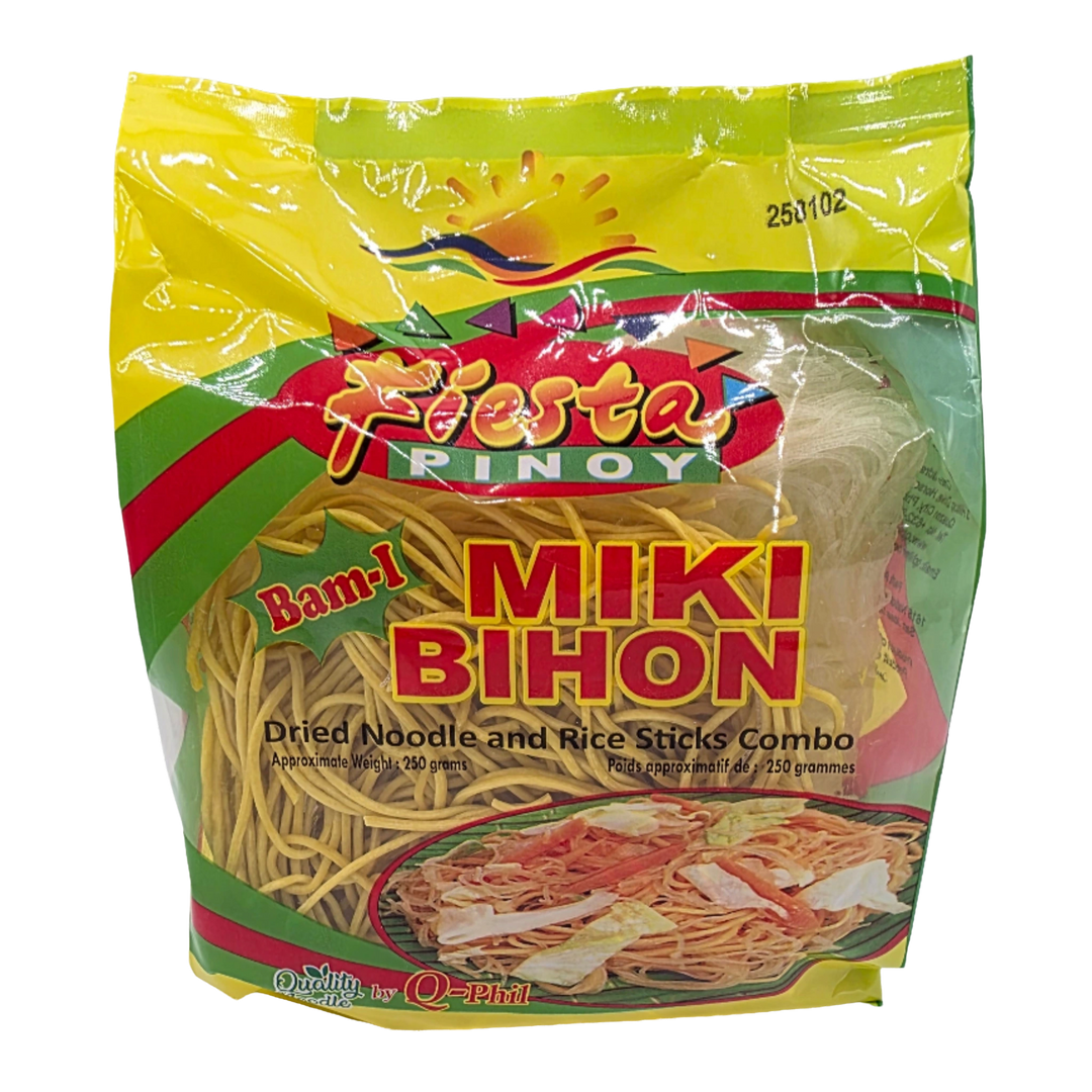 Fiesta Pinoy Bam-I Miki Bihon Dried Noodle and Rice Sticks Combo - 250g