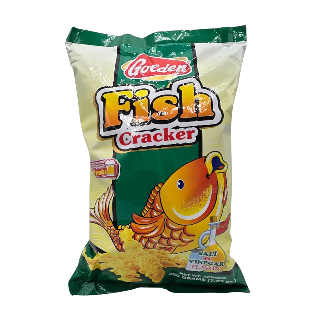 Golden Fish Cracker Salt & Vinegar - 200g