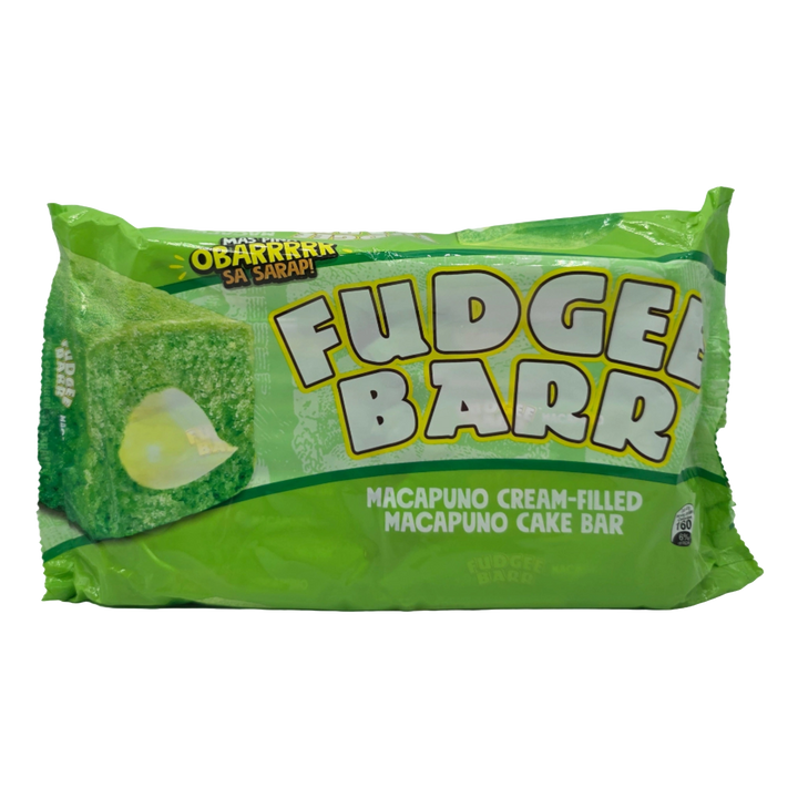 Fudgee Barr Macapuno Cream-Filled Macapuno Cake Bar - 10x39