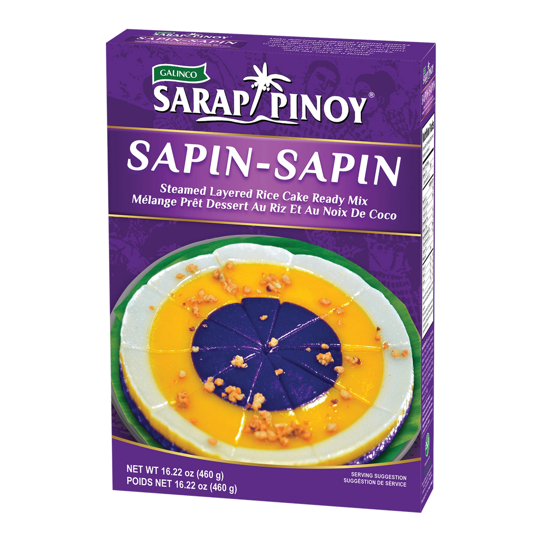 Galinco Sarap Pinoy Sapin-Sapin Steamed Layered Rice Cake - 460g