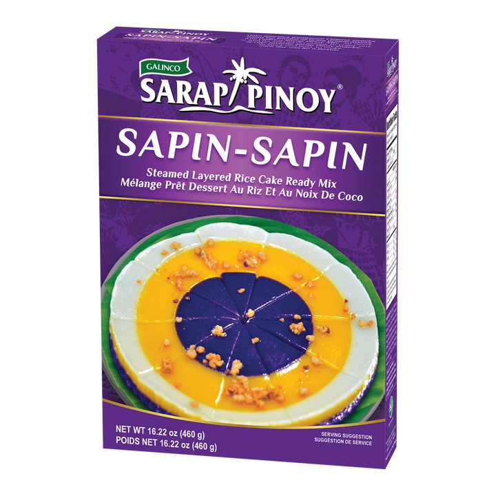Galinco Sarap Pinoy Sapin-Sapin Steamed Layered Rice Cake - 460g