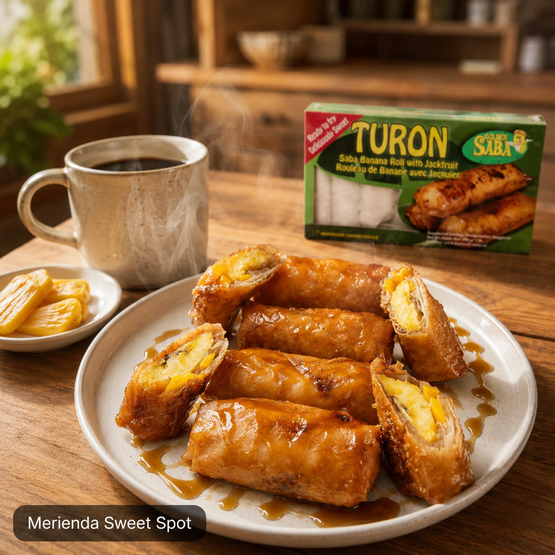Golden Saba Turon Saba Banana Roll w/ Jackfruit (Langka) - 1lb
