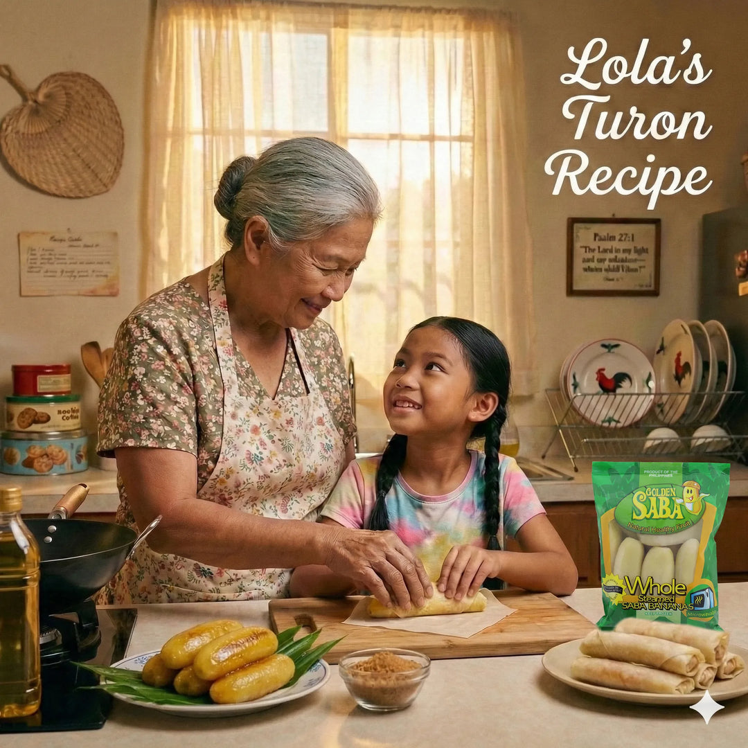 Golden Saba Whole Steamed Saba Bananas - 1lb