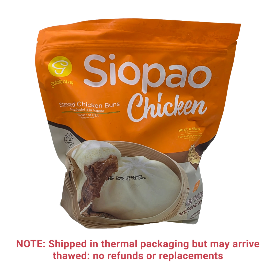 Goldilocks Siopao Chicken Steamed Chicken Buns (4pcs) - 20oz