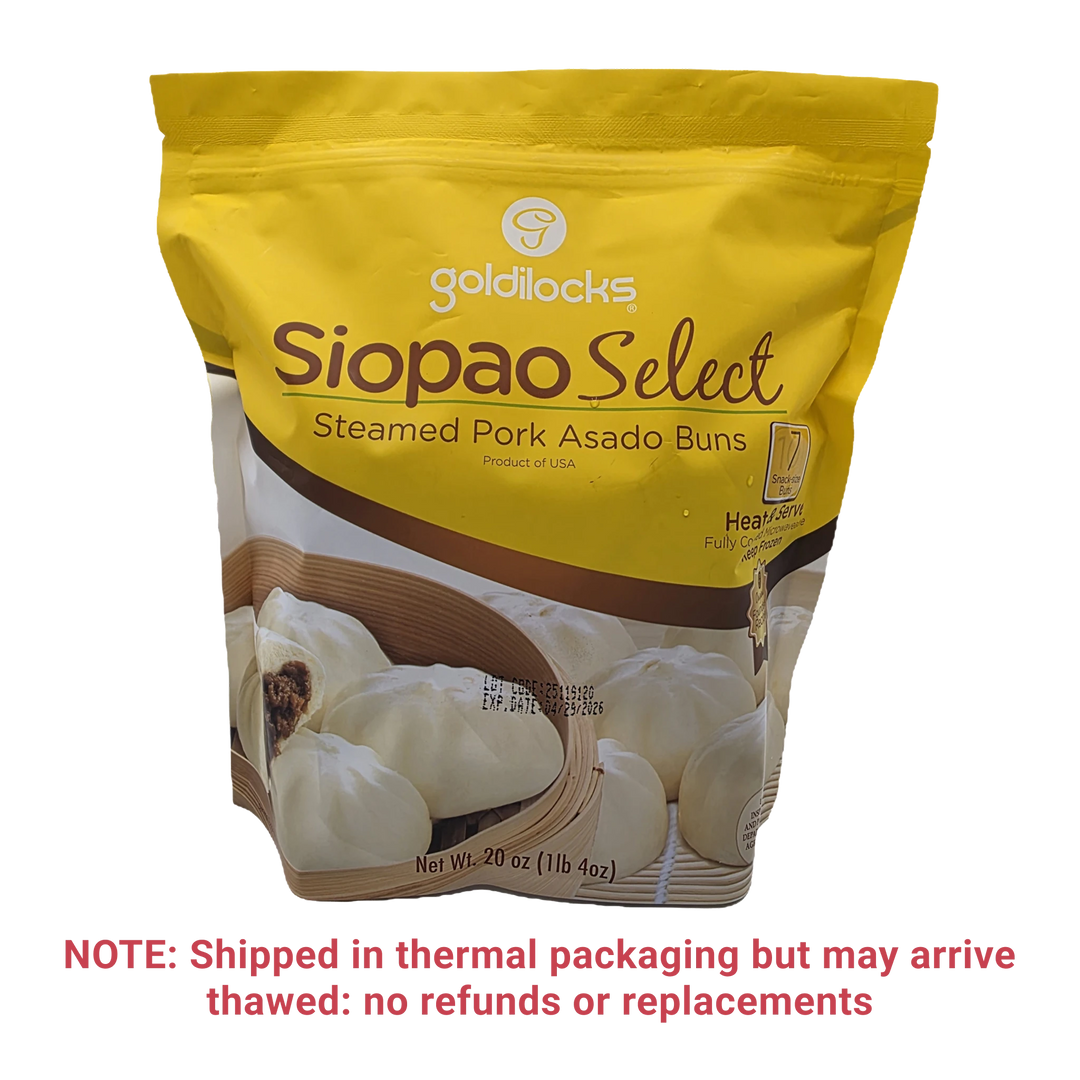 Goldilocks Siopao Select Steamed Pork Asado Buns (7pcs) - 20 oz