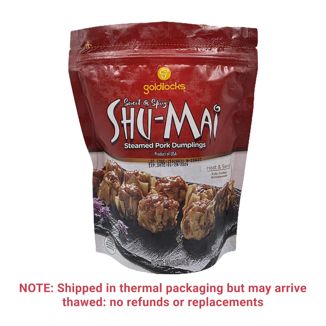 Goldilocks Sweet & Spicy Shu Mai Steamed Pork Dumpling - 1lb