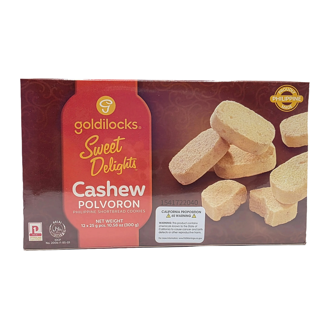 Goldilocks Sweet Delights Cashew Polvoron - 12x25g