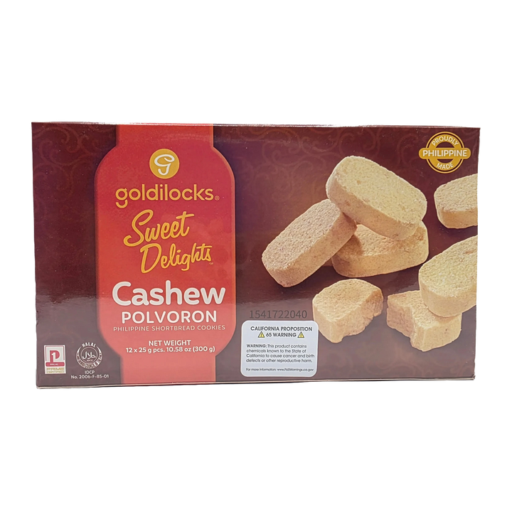 Goldilocks Sweet Delights Cashew Polvoron - 12x25g