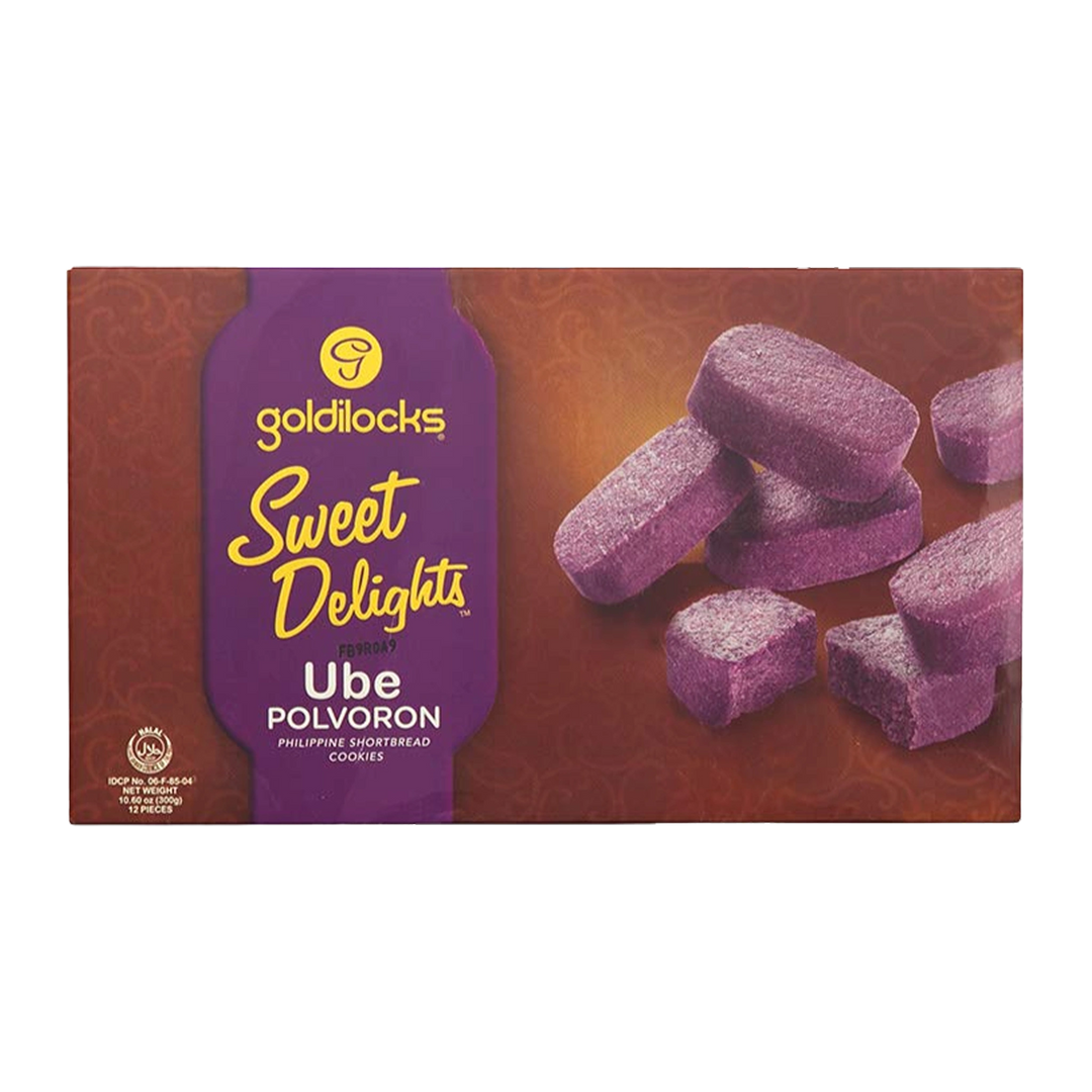 Goldilocks Sweet Delights Ube Polvoron 12x25g