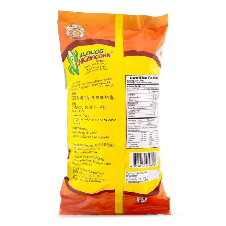 Ilocos Chichacorn Cheese Flavor - 350g