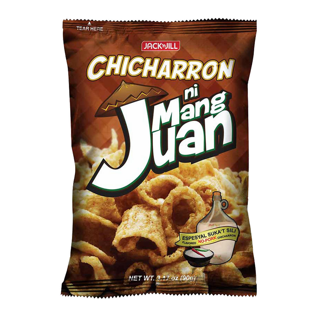 Jack 'n Jill Chicharon ni Mang Juan Suka't Sili (BROWN) - 90g