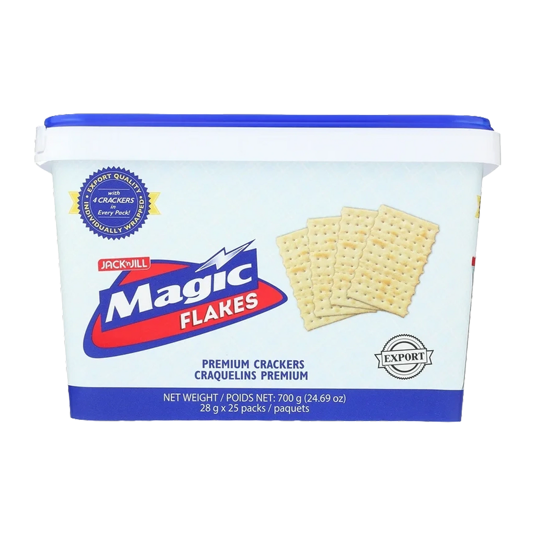 Jack 'n Jill Magic Flakes Premium Crackers Tub - 25 x 28g