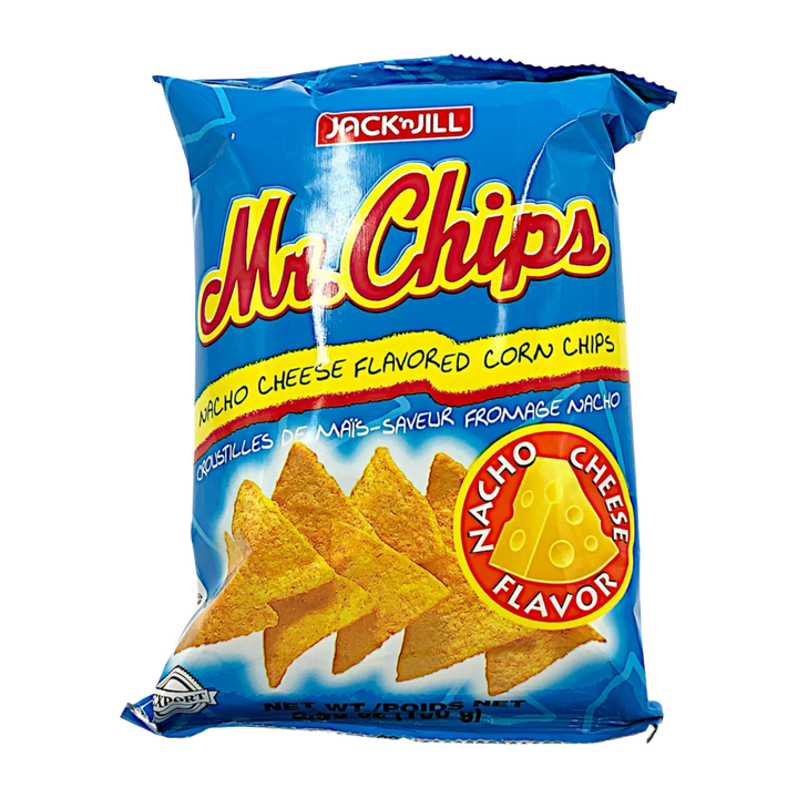 Jack 'n Jill Mr. Chips Nacho Cheese Flavored Corn Chips - 100g