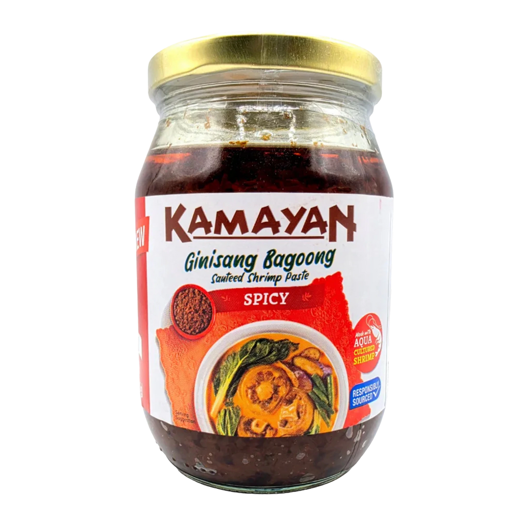 Kamayan Ginisang Bagoong Sautéed Shrimp Paste Spicy - 500g on a transparent background