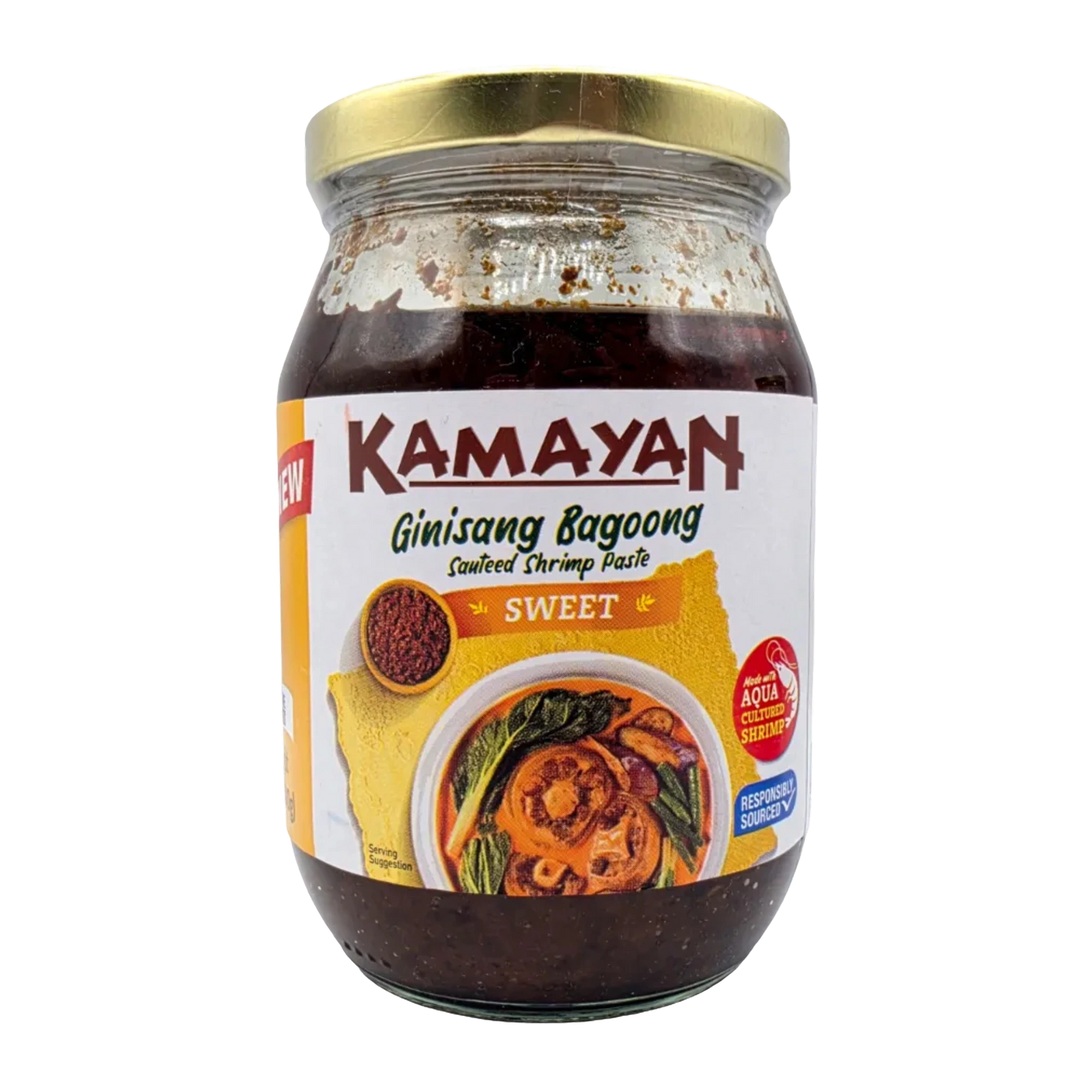 Kamayan Ginisang Bagoong Sauteed Shrimp Paste Sweet - 500g on a transparent background