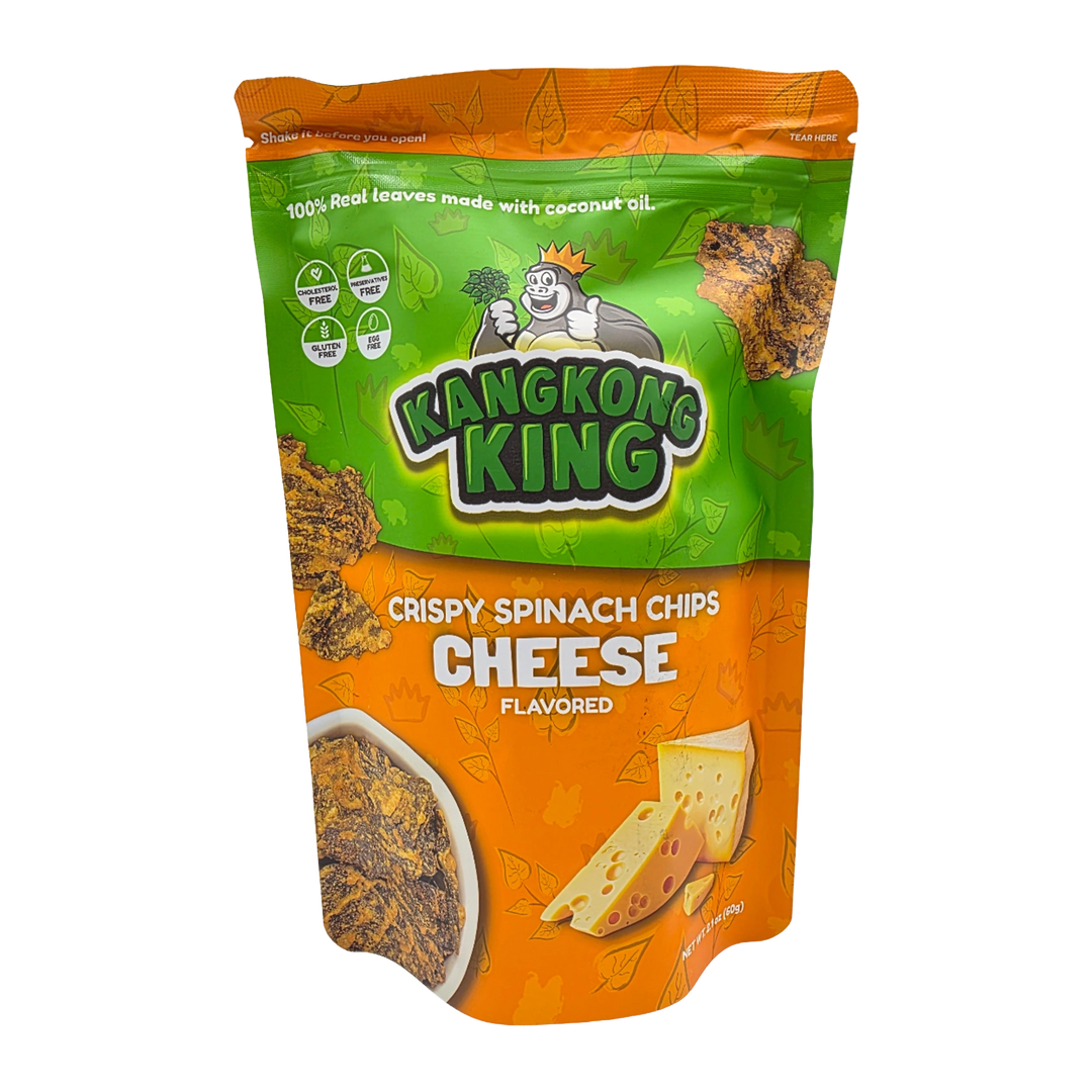 Kangkong King Crispy Spinach Chips Cheese Flavored - 60g