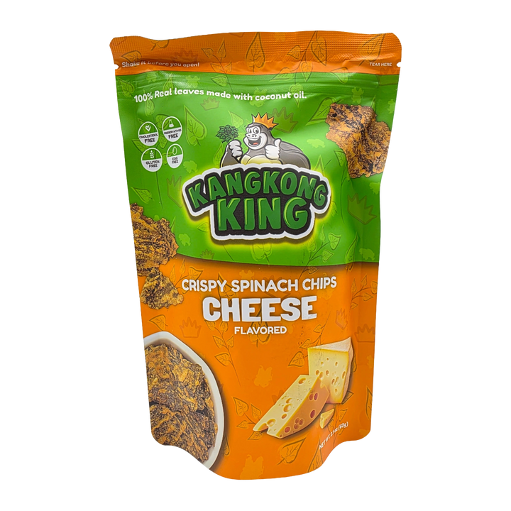 Kangkong King Crispy Spinach Chips Cheese Flavored - 60g