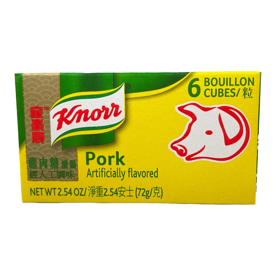 Knorr Pork Bouillon Cubes (6pc) - 2.2oz