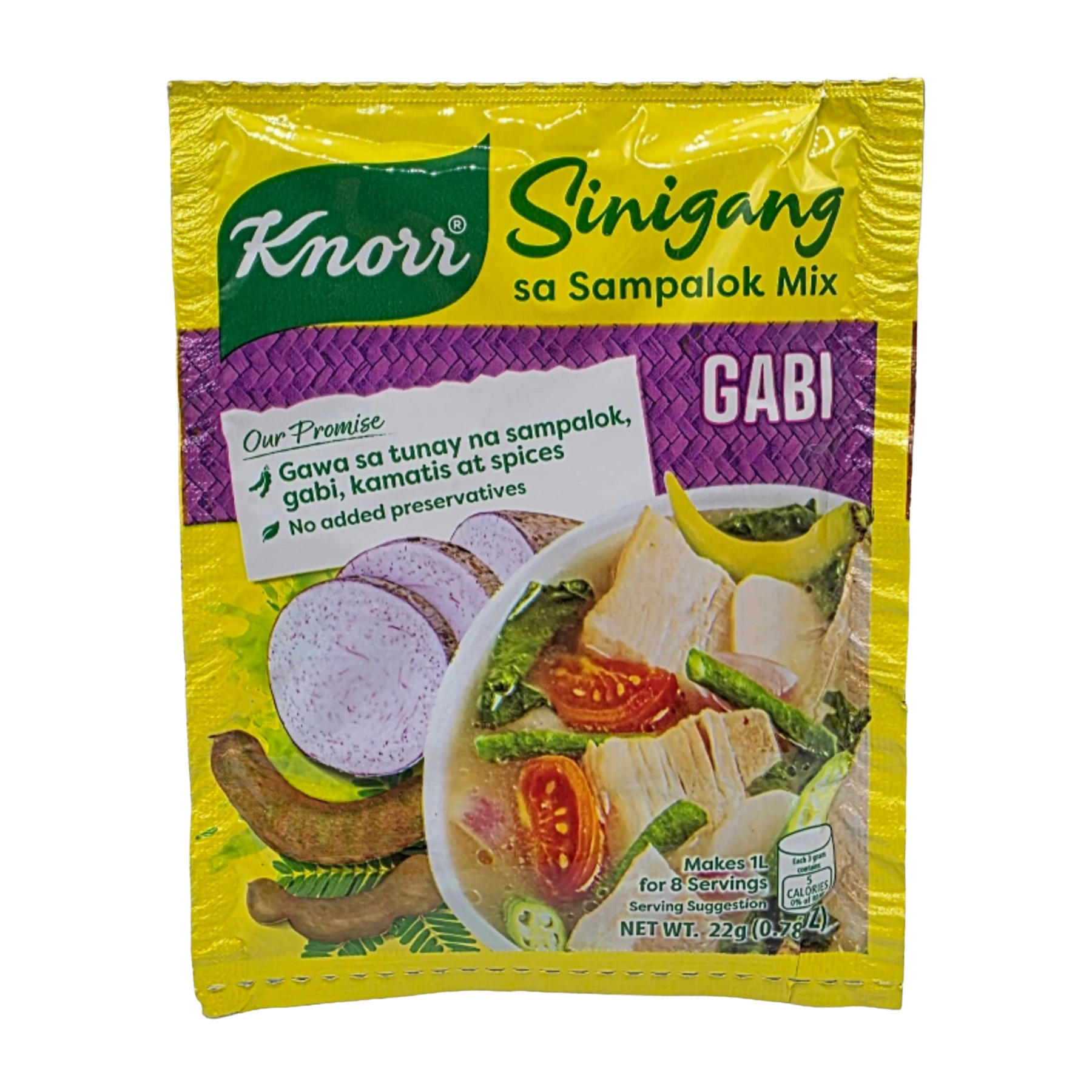 Knorr Sinigang Sa Sampalok Mix w/ Gabi -22g – Lili Mart Knorr Sinigang Sa Sampalok Mix w/ Gabi -22g – Lili Mart