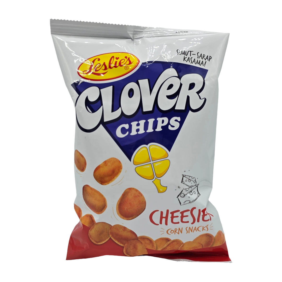 Leslie's Clover Chips Cheese Corn Snacks - 85g
