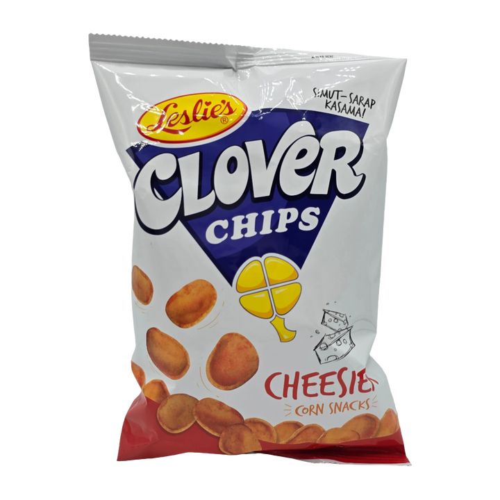 Leslie's Clover Chips Cheese Corn Snacks - 85g