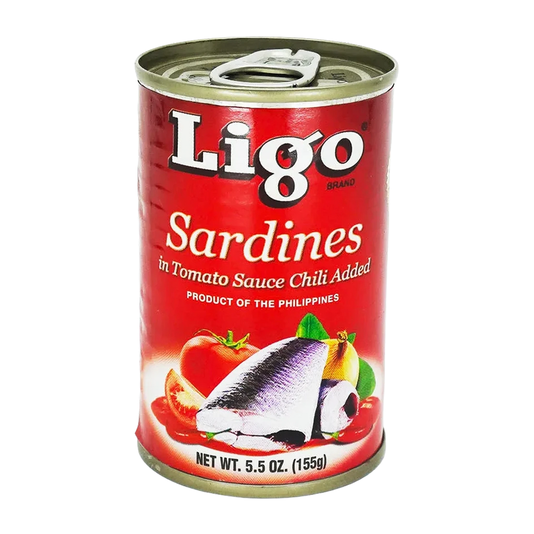 Ligo Sardines in Tomato Sauce with Chili - 155g