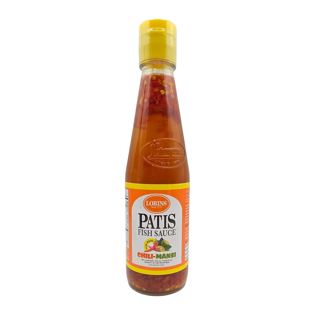 Lorins Patis Fish Sauce w/ Real Chili-Mansi - 310mL
