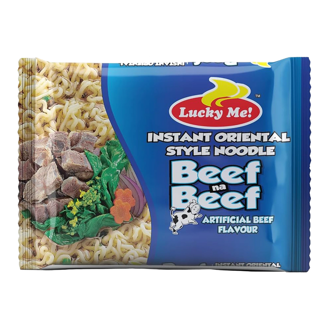 Lucky Me Beef Na Beef Noodles - 2.12 oz