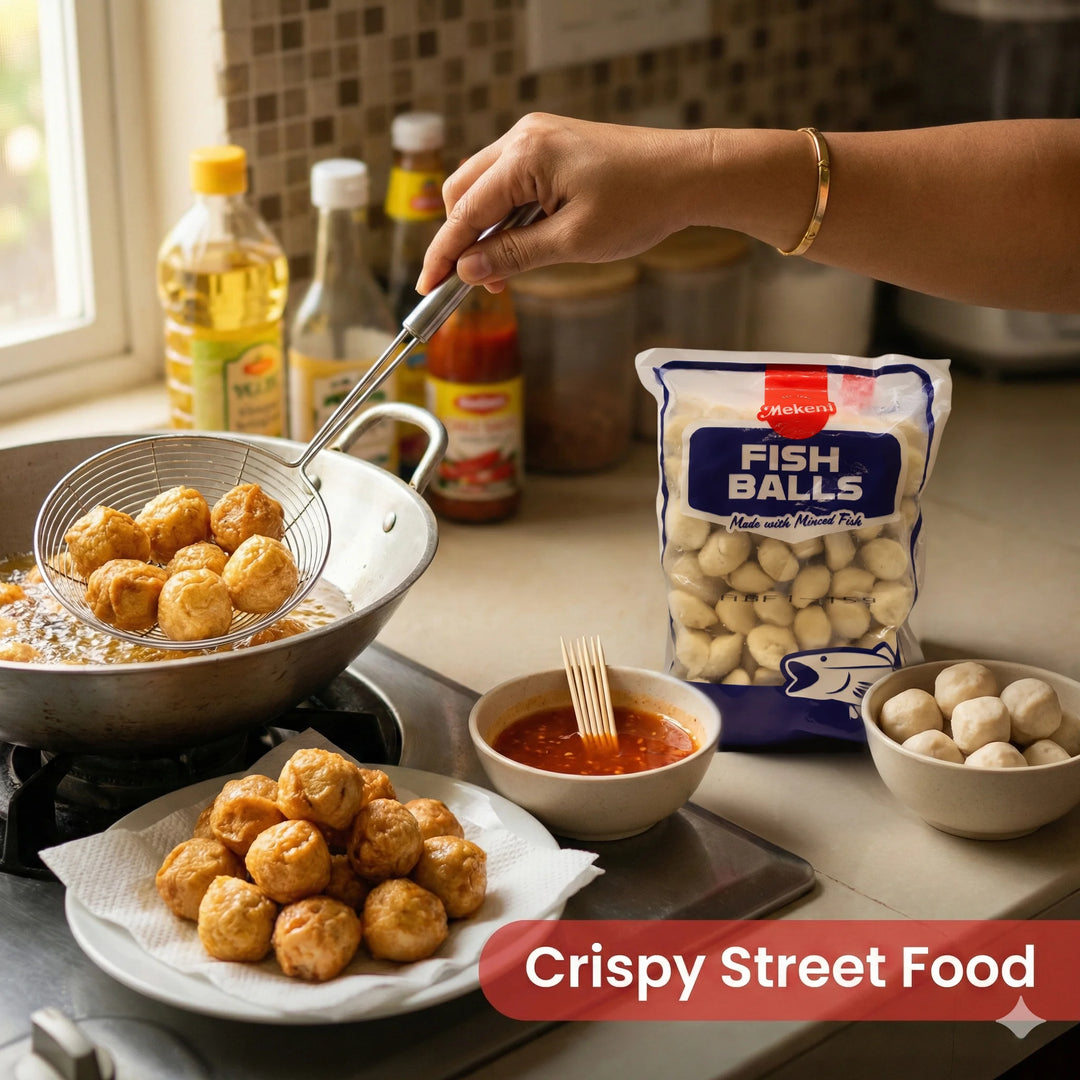 Mekeni Flat Fish Ball - 1KG