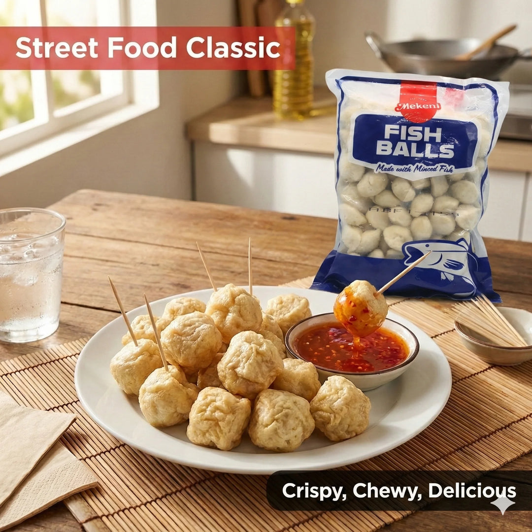 Mekeni Flat Fish Ball - 1KG