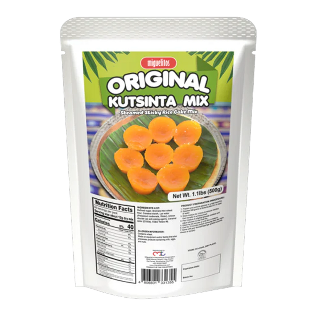 Miguelitos Original Kutsinta Mix (Steamed Sticky Rice Cake Mix) - 500g