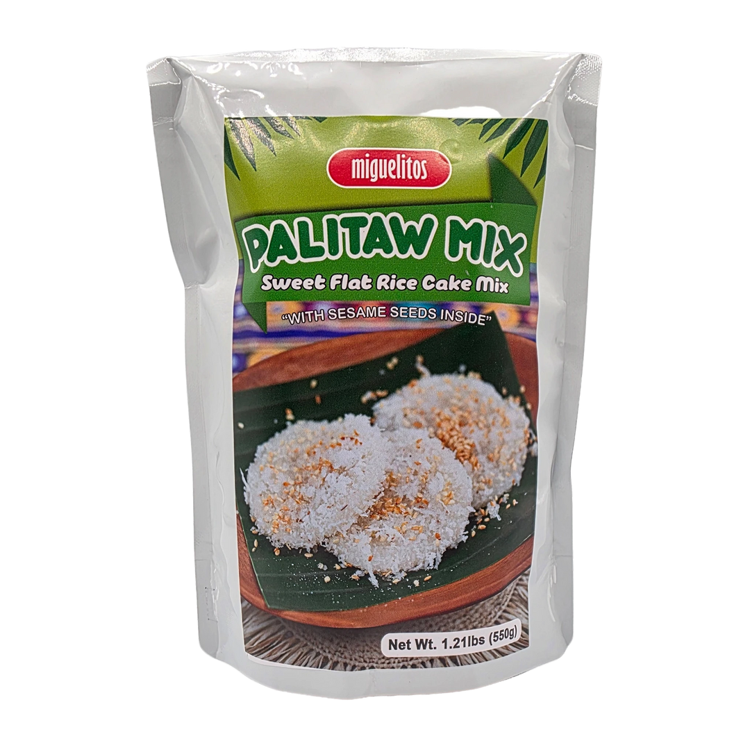 Miguelitos Powdered Palitaw Mix Swee Flat Rice Cake - 550g