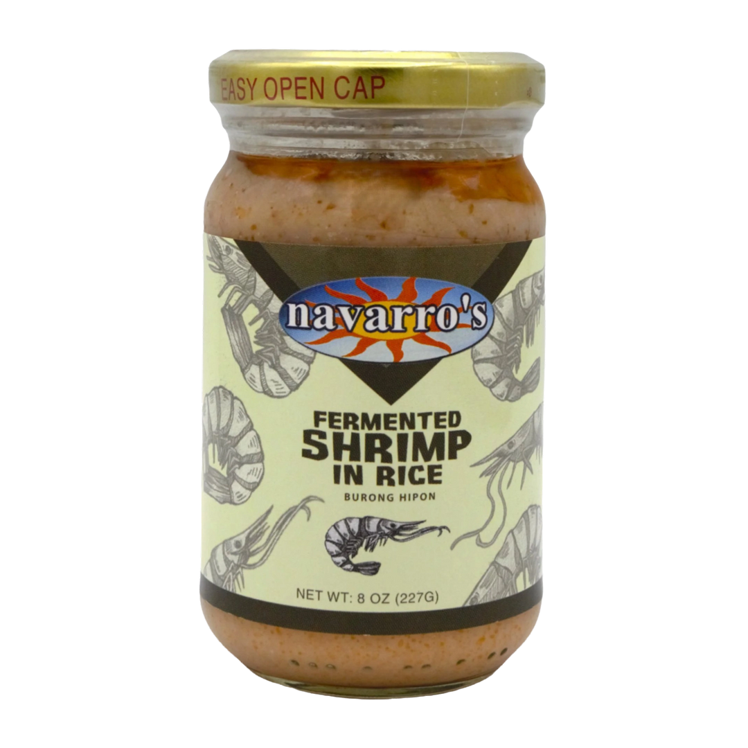 Navarro's Fermented Shrimp in Rice Burong Hipon - 8oz