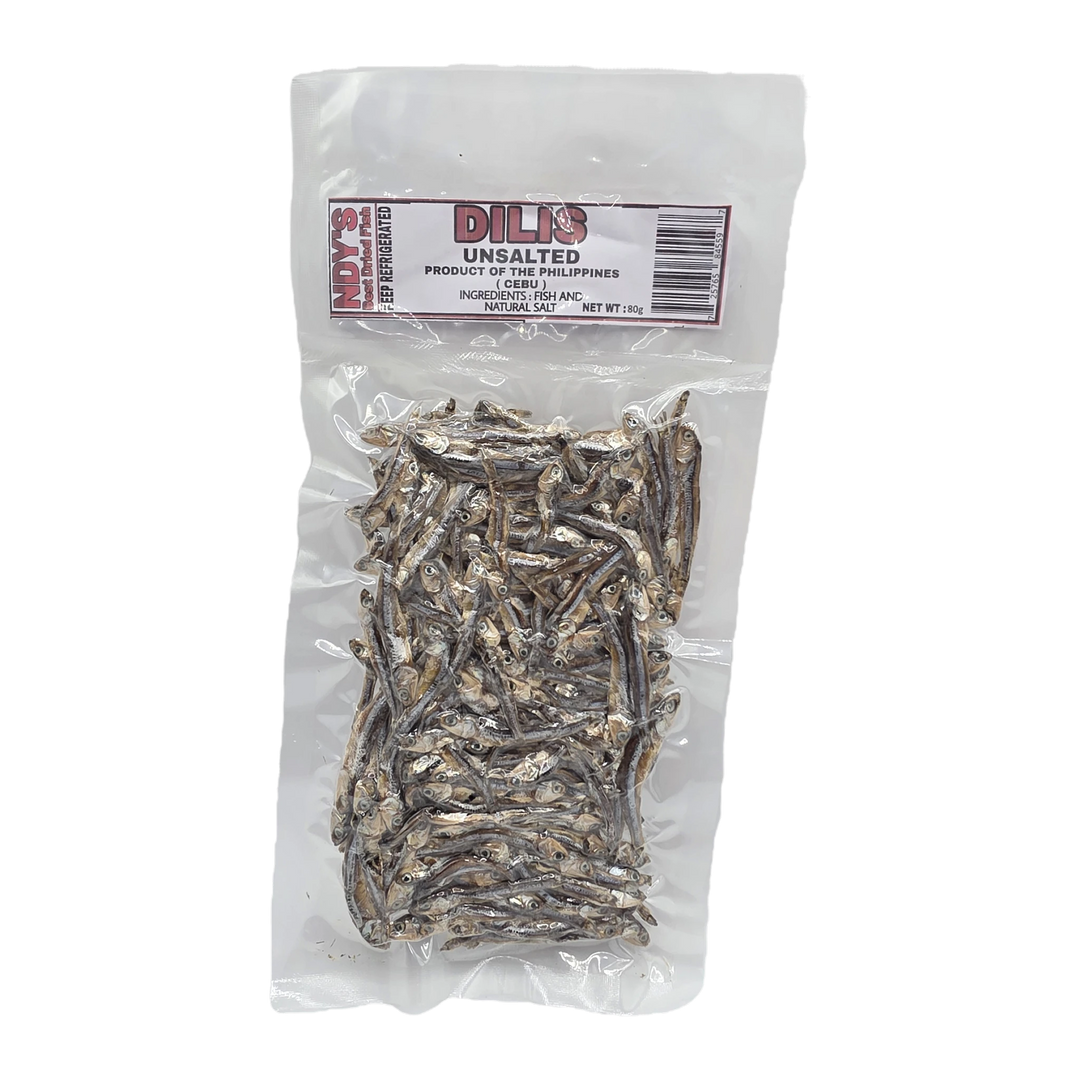 NDY's Dried Unsalted Dilis (Anchovy) - 80g