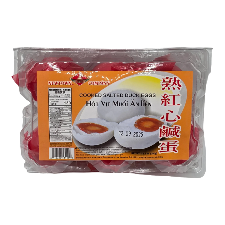 Newtown Company Cooked Salted Duck Eggs (6pcs) - 390g
