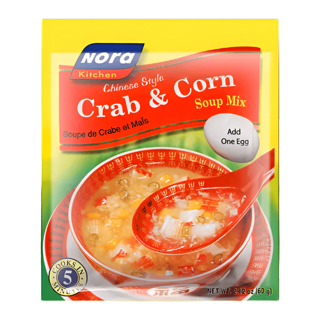 Nora Kitchen Crab & Corn Soup Mix - 2.1oz